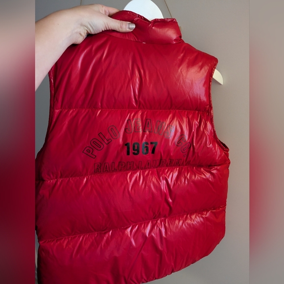 Vintage Polo down vest - Picture 1 of 8